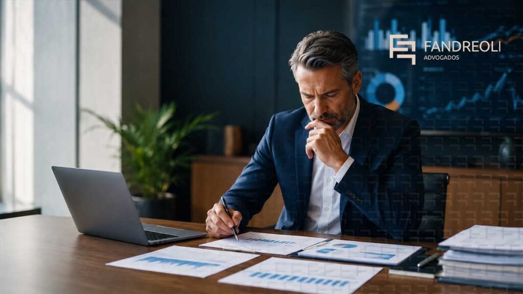 passivo trabalhista oculto analisado por CFO em auditoria empresarial